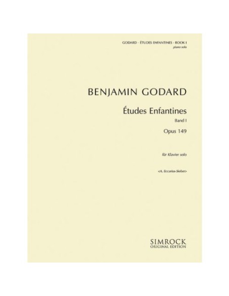 GODARD B.-Studies Vol.1: Kinderklavier (Eccarius/Sieber)