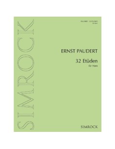 PAUDERT E.-Estudios (32) para Trompa