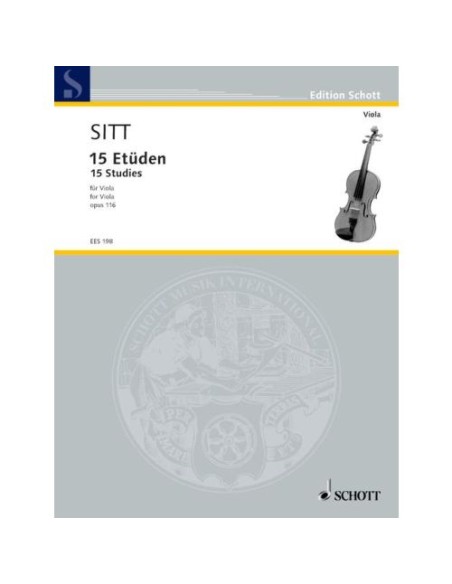 SITT H.-Studi (15) Op.116 per Viola