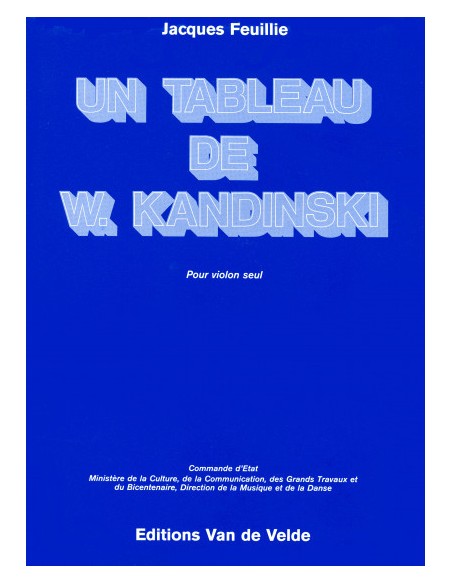 FEUILLIE J.-Un tableau de Kandinsky pour violon