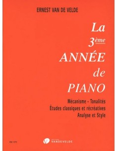 VAN DE VELDE E.-Methode Rose Vol.3 pour piano