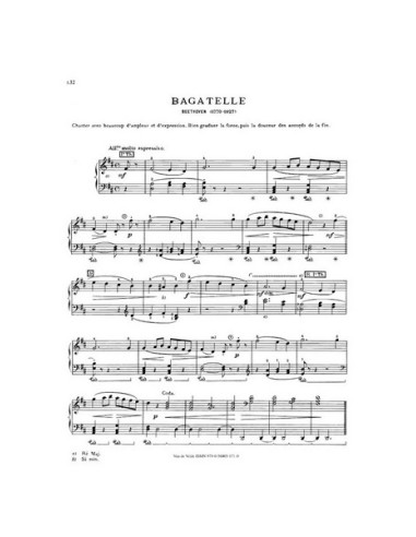 VAN DE VELDE E.-Methode Rose Vol.3 per Pianoforte