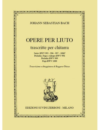 BACH J.S.-Liuto Opere per chitarra (Chiesa)