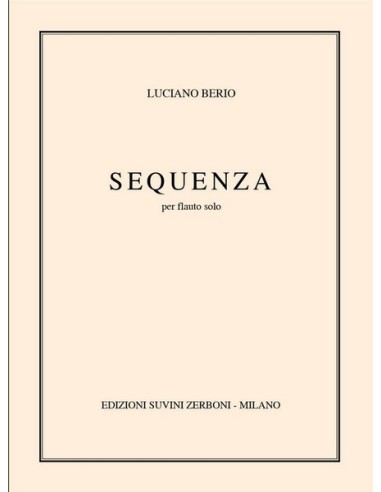 BERIO L.-Sequenza (1958) per flauto solo