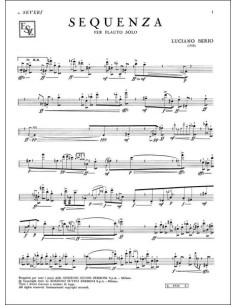 BERIO L.-Sequenza (1958) per flauto solo 2