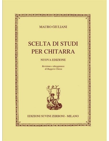 GIULIANI M.-Studies (Selection) for Guitar (Chiesa)