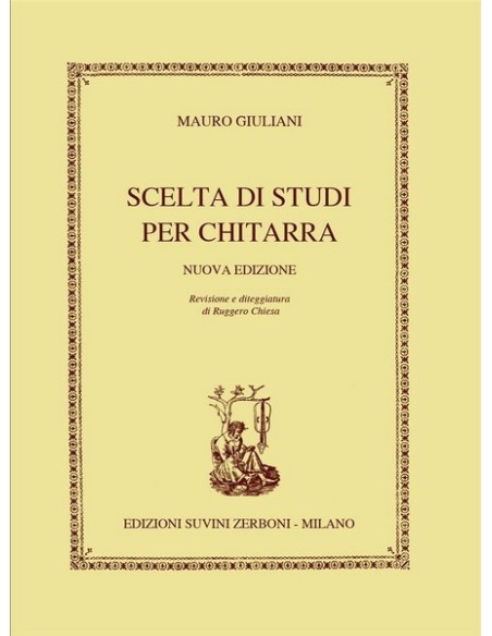 GIULIANI M.-Studies (Selection) for Guitar (Chiesa)