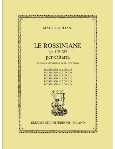 GIULIANI M.-Le Rossiniane nº 1 Op.119 para Guitarra (Chiesa)