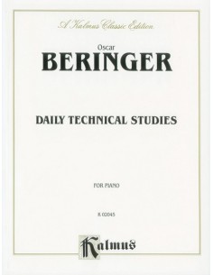 BERINGER O.-Daily Technical Studies for Piano