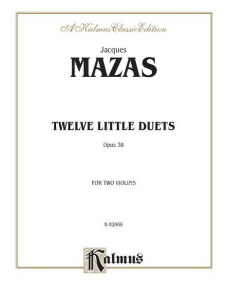 MALLETS J.F.-Duos Op.38 per 2 Violini