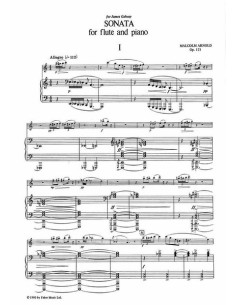 ARNOLD M.-Sonate pour flûte et piano 2
