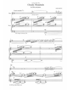BOYD A.-Cloudy Mountain per flauto e pianoforte 2