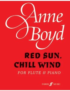 BOYD A.-Red Sun Chill Wind per flauto e pianoforte