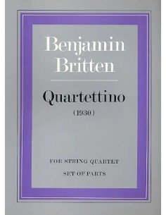 BRITTEN B.-Quartet for String Quartet (Parts)