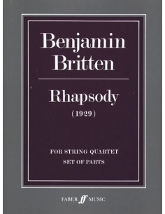 BRITTEN B.-Rhapsody for String Quartet (Parts)