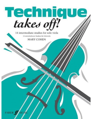 COHEN M.-Technique Takes Off (14 studi intermedi) per viola