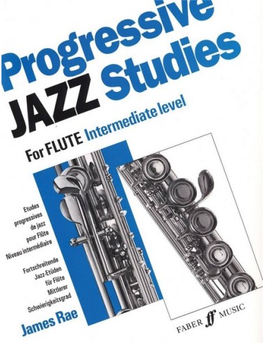RAE J.-Studi Jazz Progressivi (Livello Intermedio) per Flauto