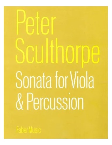 SCULTHORPE P.-Sonata per Viola e Percussioni