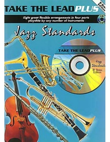 TAKE THE LEAD PLUS-Jazz Standards Bb Book (Inc.CD)