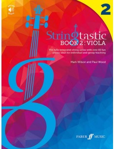 WILSON M. & WOOD P.-Stringtastic Buch 2: Viola "P"