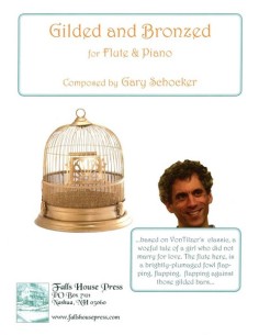 SCHOCKER G.-Dorato e Bronzato per Flauto e Pianoforte