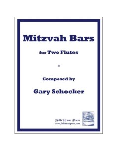 SCHOCKER G.-Mitzvah Bars for 2 Flutes