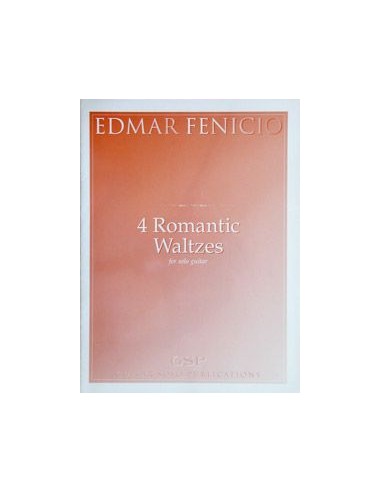 FENICIO E.-Valzer romantici (4) per chitarra