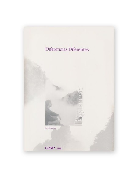 BOGDANOVIC D.-Differenze diverse per chitarra