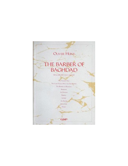 HUNT O.-Der Barbier von Bagdad für Gitarre (Kanengiser)