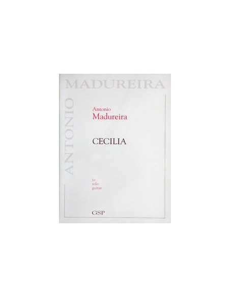 MADUREIRA A.-Cecilia per chitarra
