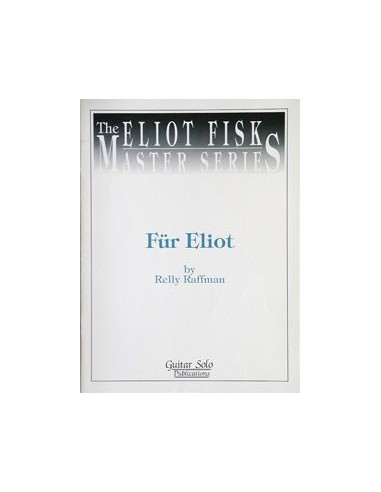 RAFFMANN R.-Fur Eliot for Guitar