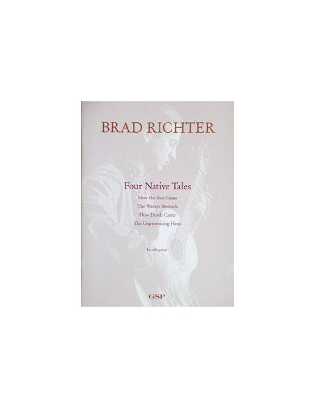 RICHTER B.-Native Tales (4) pour guitare