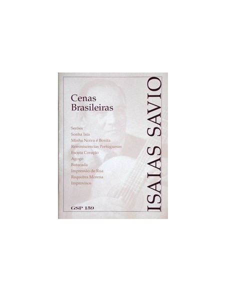 SAVIO I.-Cene brasiliane per chitarra