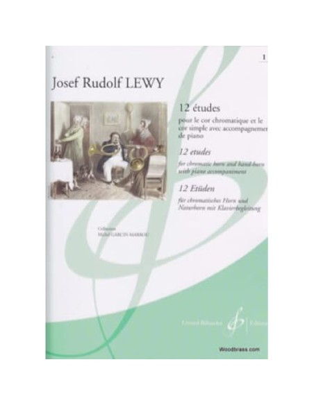 LEWY J.R.-Studi (12) Vol.1: 5 Studi per corno e pianoforte