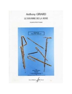 GIRARD A.-Le Sourire de la Rose for Flute and Piano