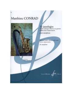 CONRAD M.-Jazzologies (32) for Saxophone