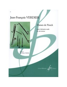 VERDIER J.F.-Pintch Danses for Clarinet