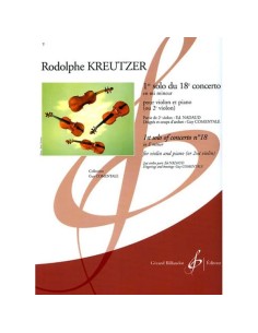 KREUTZER R.-Concerto Solo No. 1 from Concerto No. 18 for Violin and Piano