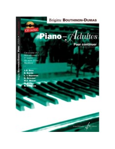 BOUTHINON DUMAS B.-Piano Adultes Vol.2 (Metodo) para Piano (Inc.CD)