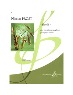 PROST N.-Sketch for Saxophone Ensemble
