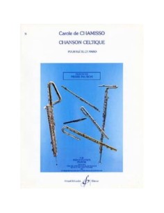 DE CHAMISSO O.-Chanson Celtique per flauto e pianoforte