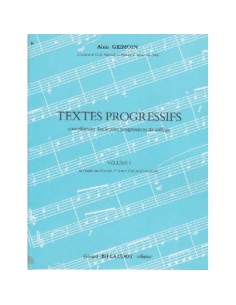 GRIMOIN A.-Textes Progressifs, Complement des Lecons Progressives Vol.1