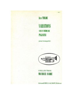 THILDE J.-Variations sur un Theme von Paganini für Trompete