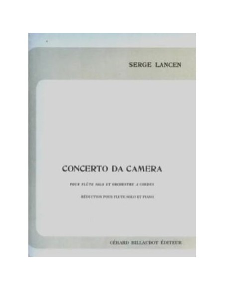 LANCEN S.-Chamber Concerto for Flute and Piano