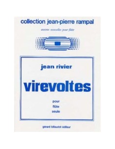 RIVIER J.-Virevoltes für Flöte