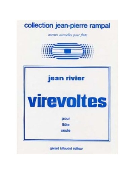 RIVIER J.-Virevoltes per flauto