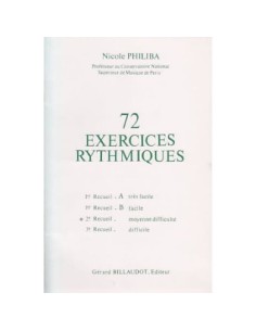 PHILIBA N.-Exercices Rythmes (72) Vol.2