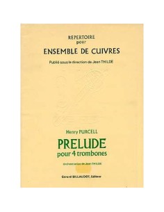 PURCELL H.-Preludio para 4 Trombones (Thilde)