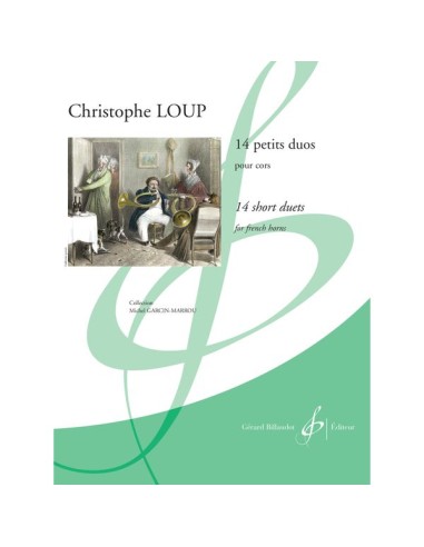 LOUP C.-Petits Duos (14) pour 2 cornes