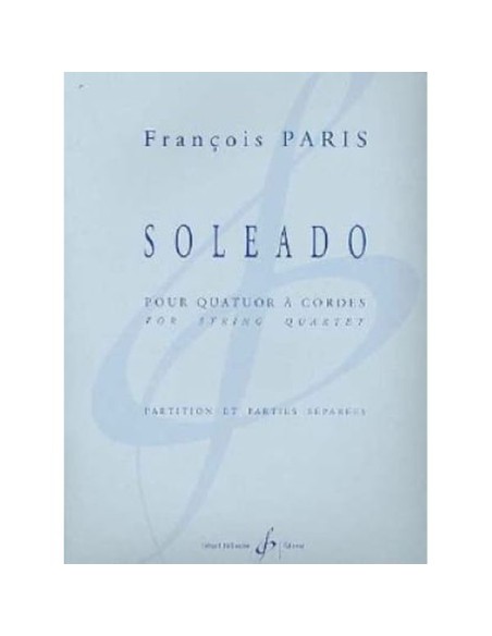 PARIS F.-Sunny for String Quartet